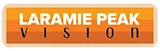 Laramie Peak Vision scrolling row logo.