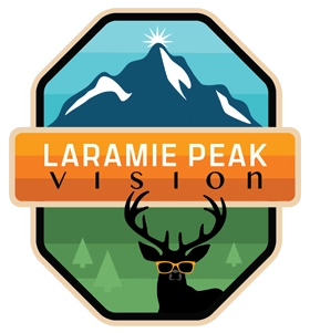 Laramie Peak Vision footer logo.